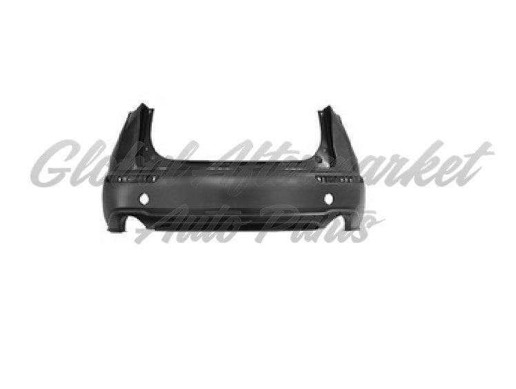 BUMPER RR PRIMED UPPER W/ TEXTURED LOWER