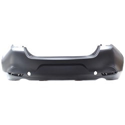 BUMPER RR PRIMED W/TEXTURED LOWER W/O BLIND SPOT/PRE-DRILLED SENSOR JAPAN BUILT SDN CAPA