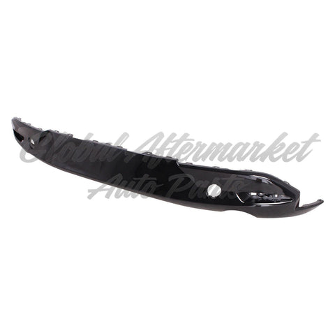 BUMPER RR LOWER GLOSS BLACK W/O SENSOR W/ 2 TOW HOOK HOLES HB