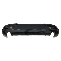 BUMPER RR LOWER BLACK W/ 2 SENSORS/ 2 TOW HOOK HOLES HB