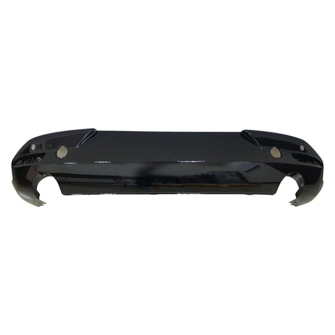 BUMPER RR LOWER BLACK W/ 2 SENSORS/ 2 TOW HOOK HOLES HB