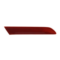 REFLECTOR RR LH ON BUMPER CAPA