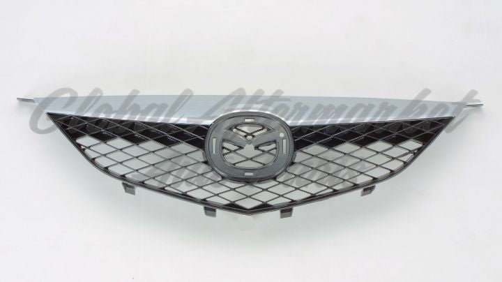 GRILLE W/CHROME MOULDING STD