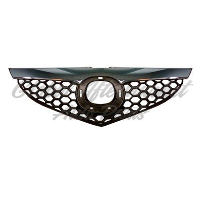 GRILLE GRAY W/CHROME MOULDING STD SDN