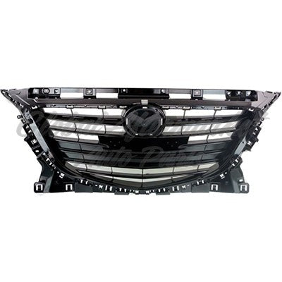 GRILLE BLACK GLOSSY BLACK INSERT W/O ADAPTIVE CRUISE