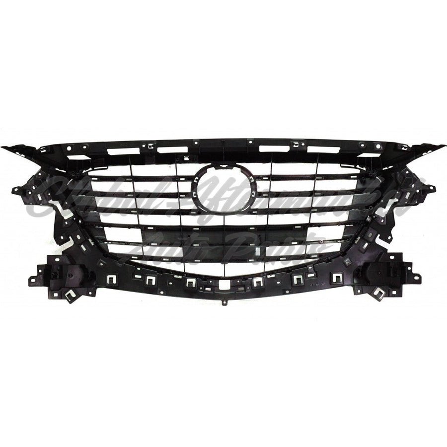 GRILLE MATTE-BLACK MEXICO BUILT W/O EMBLEM BASE FOR USE W/ADDITIONAL MOULDING SDN/HB