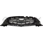 GRILLE MATTE-BLACK MEXICO BUILT W/O EMBLEM BASE FOR USE W/ADDITIONAL MOULDING SDN/HB — photo 5