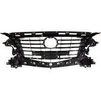 GRILLE MATTE-BLACK MEXICO BUILT W/O EMBLEM BASE FOR USE W/ADDITIONAL MOULDING SDN/HB