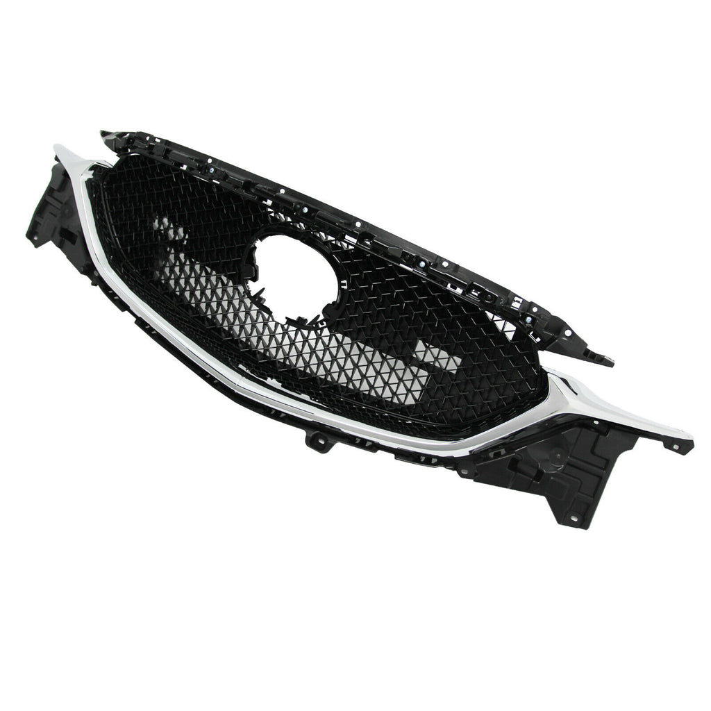 GRILLE PTD BLACK MESH W/LOWER CHROME MOULDING USE WITHOUT ADAPTIVE CRUISE