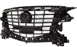 GRILLE MATTE-BLACK MEXICO BUILT W/EMBLEM BASE FOR USE W/ADDITIONAL MOULDING SDN/HB — photo 3