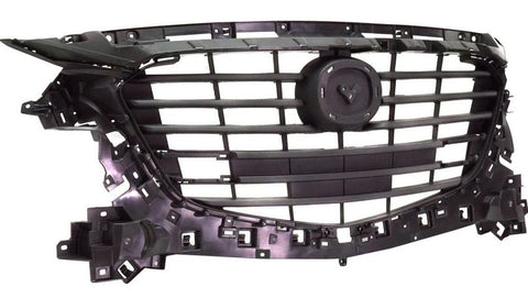 GRILLE MATTE-BLACK MEXICO BUILT W/EMBLEM BASE FOR USE W/ADDITIONAL MOULDING SDN/HB