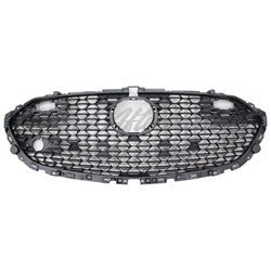 GRILLE FR DULL MATTE BLACK FINISH SDN