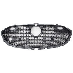 GRILLE FR DULL MATTE BLACK FINISH SDN
