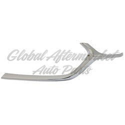 GRILLE MOLDING LH CHROME FINISH SDN