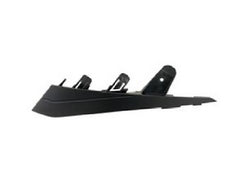 GRILLE MOLDING RH UPPER (BELOW HEAD LAMP) TEXTURED BLACK