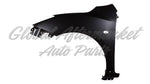 FENDER FR LH STEEL W/MOULDING/ SIGNAL LAMP HOLE CAPA — photo 1