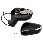 DOOR MIRROR LH POWER PTM W/SIGNAL/BLIND SPOT — photo 3