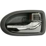 DOOR HANDLE FR RH INNER GRAY W/CHROME — photo 1