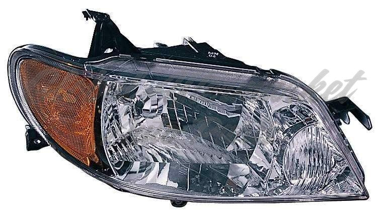 HEAD LAMP RH ALUMINUM BEZEL
