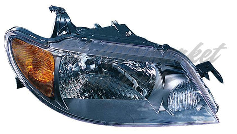 HEAD LAMP RH METAL COAT BEZEL HQ