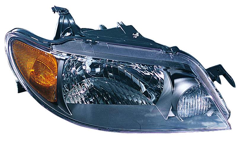 HEAD LAMP RH METAL COAT BEZEL HQ
