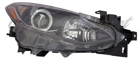 HEAD LAMP RH HALOGEN HQ