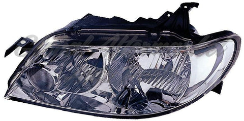HEAD LAMP LH HB ALUMINUM BEZEL 02-03 HQ
