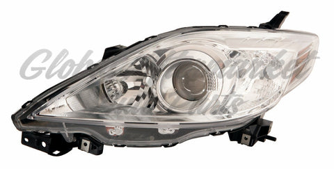 HEAD LAMP LH HALOGEN W/CHROME BEZEL HQ