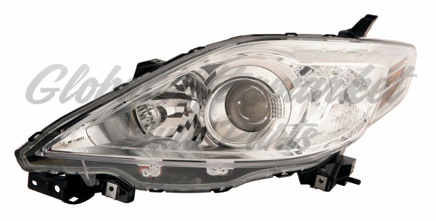 HEAD LAMP LH HALOGEN W/CHROME BEZEL HQ
