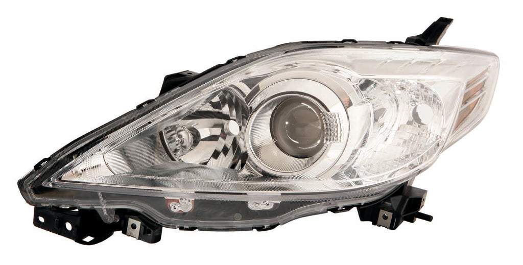 HEAD LAMP LH HALOGEN W/CHROME BEZEL HQ