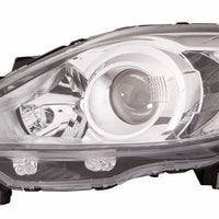 HEAD LAMP LH HALOGEN BLACK BEZEL HQ
