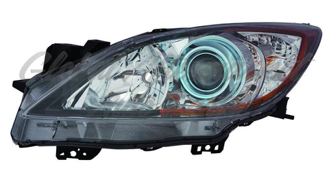 HEAD LAMP LH HALOGEN (6 SPEED W/BLUE PROJECTOR BEZEL) HQ