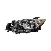 HEAD LAMP LH HID CHROME BEZEL W/BLACK TRIM HQ