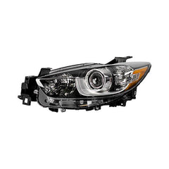 HEAD LAMP LH HID CHROME BEZEL W/BLACK TRIM
