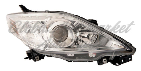 HEAD LAMP RH HALOGEN W/CHROME BEZEL HQ