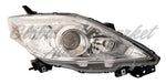 HEAD LAMP RH HALOGEN W/CHROME BEZEL HQ — photo 1