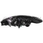 HEAD LAMP RH HALOGEN BLACK BEZEL HQ — photo 2