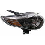 HEAD LAMP RH HALOGEN BLACK BEZEL HQ — photo 3