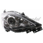 HEAD LAMP RH HALOGEN BLACK BEZEL HQ — photo 5