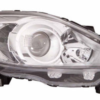 HEAD LAMP RH HALOGEN BLACK BEZEL HQ