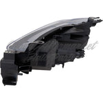 HEAD LAMP RH HID CHROME BEZEL W/BLACK TRIM HQ — photo 3