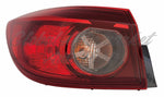 TAIL LAMP LH SDN BULB TYPE JAPAN BUILT HQ — photo 1