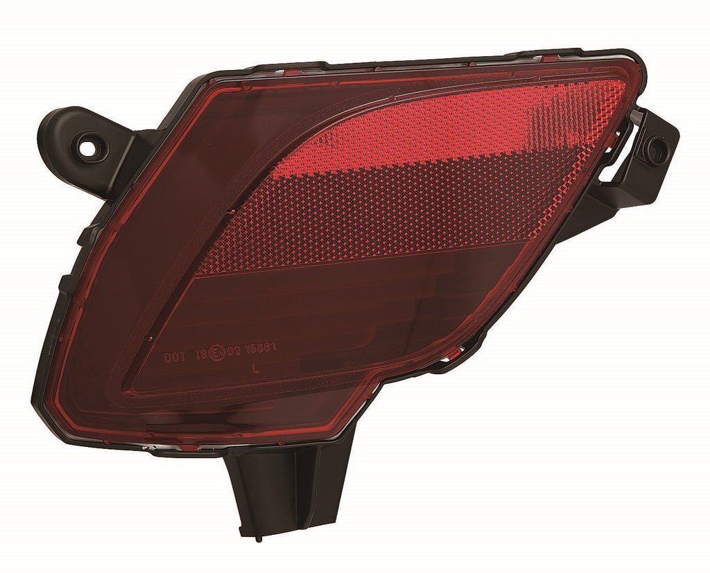 REFLECTOR RR LH ON BUMPER