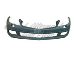 BUMPER FR PRIMED W/O SENSOR W/H L WASHER W/O AMG SPORT PKG CAPA — photo 1