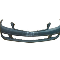 BUMPER FR PRIMED W/O SENSOR W/O H L WASHER W/O AMG SPORT PKG W/CHROME SLOTS