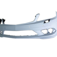 BUMPER FR PRIMED W/WASHER/AMG W/O LED DRIVE LAMP/PARK ASSIST HOLES