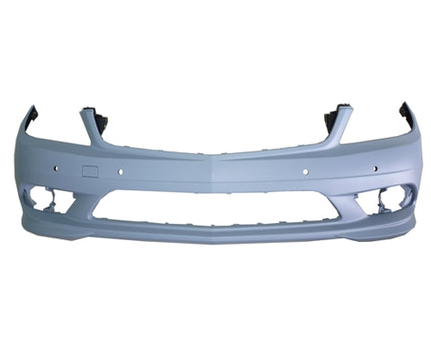 BUMPER FR PRIMED W/SENSOR W/O H L WASHER HOLE W/AMG SPORT PKG W/O LED