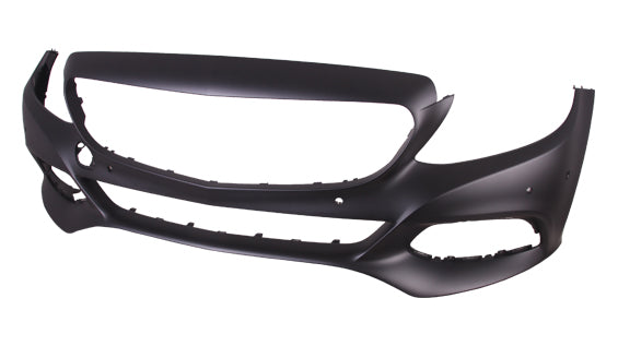 BUMPER FR PRIMED W/O AMG/LUX W/CAMERA/SENSOR