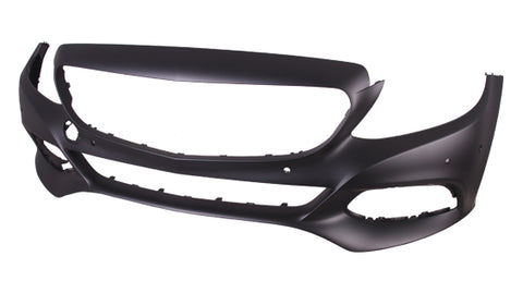 BUMPER FR PRIMED W/O AMG/LUX W/CAMERA/SENSOR