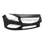 BUMPER FR PRIMED PTM W/TOW HOOK /AMG W/O PARK ASSIST SENSOR/AERO PKG — photo 2